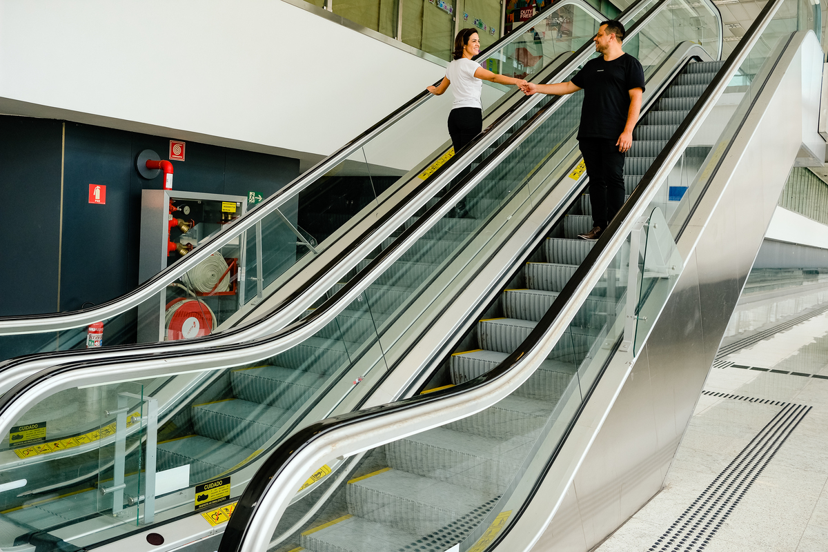 Ensaio de Pre Wedding no Aeroporto de Curitiba