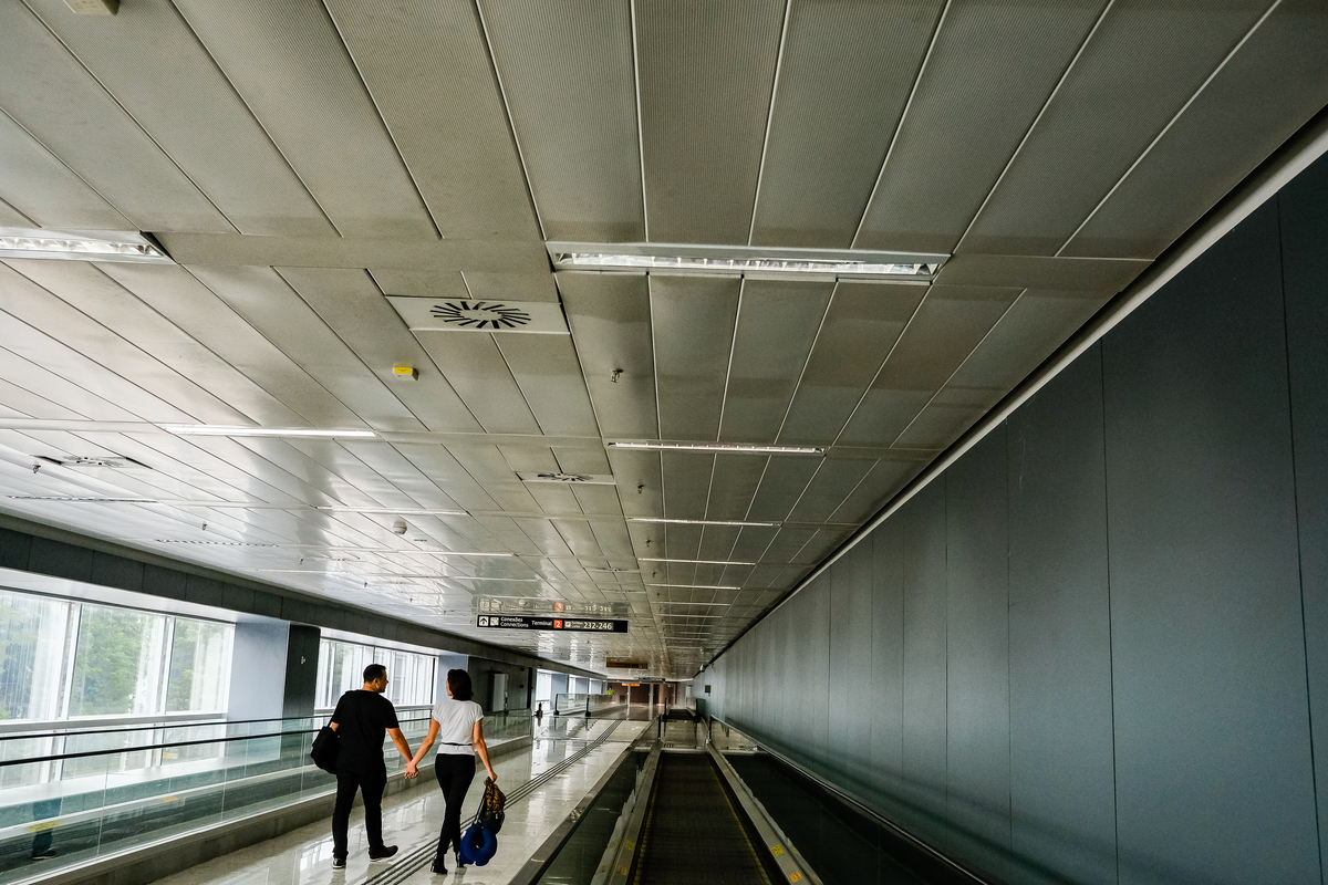 Ensaio de Casal no Aeroporto