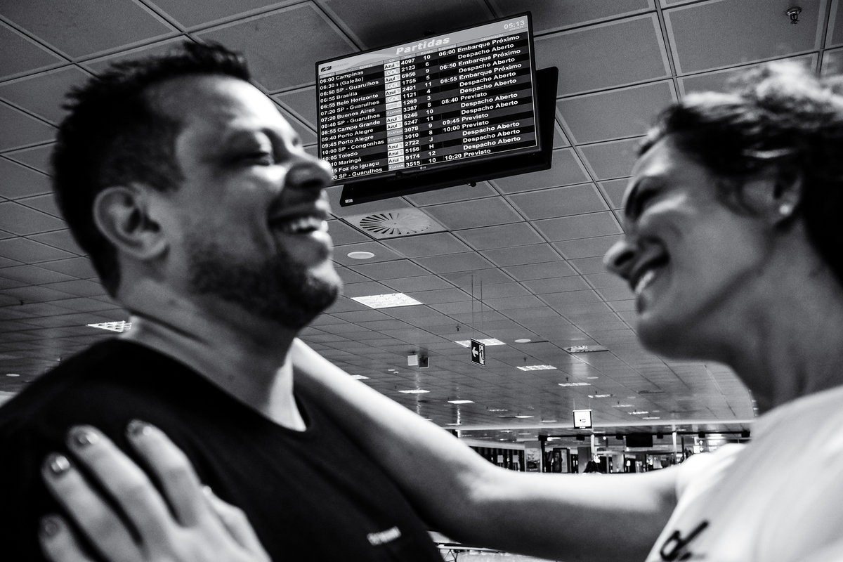 Ensaio de Pre Wedding no Aeroporto de Curitiba