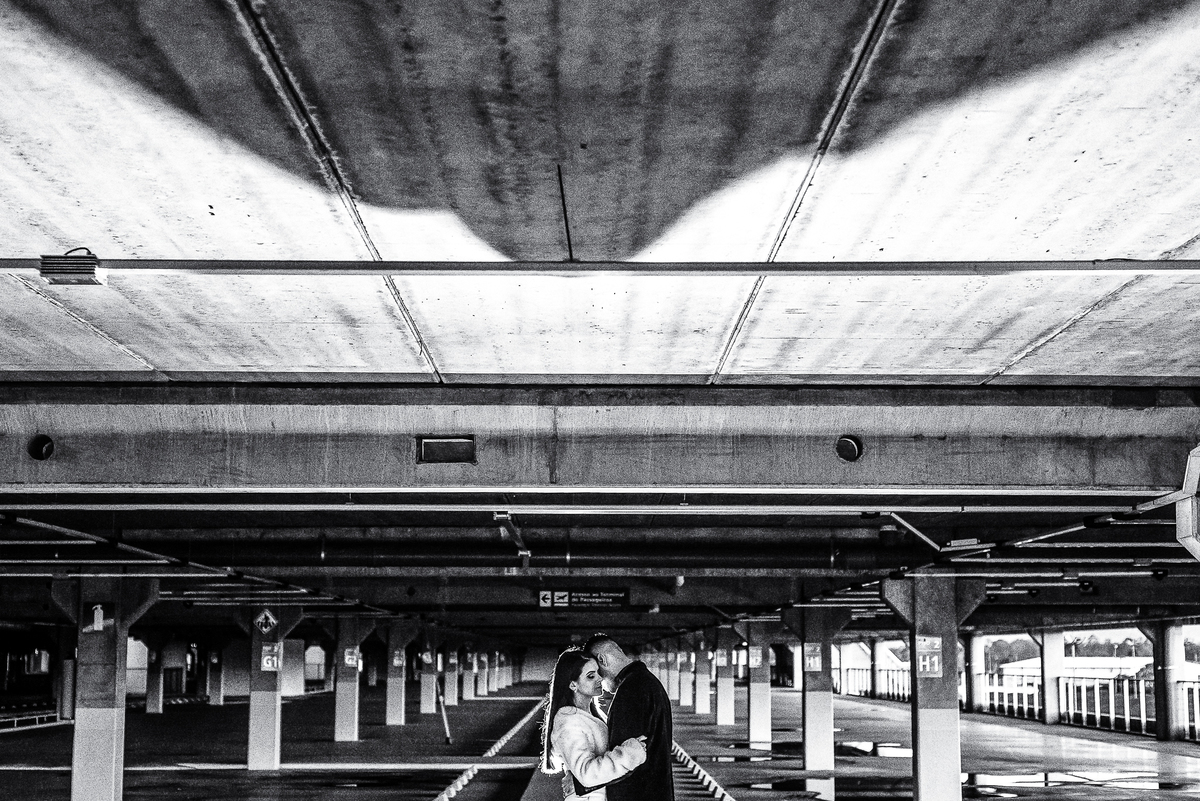 Ensaio de Pre Wedding no Aeroporto Internacional de Curitiba, Afonso Pena