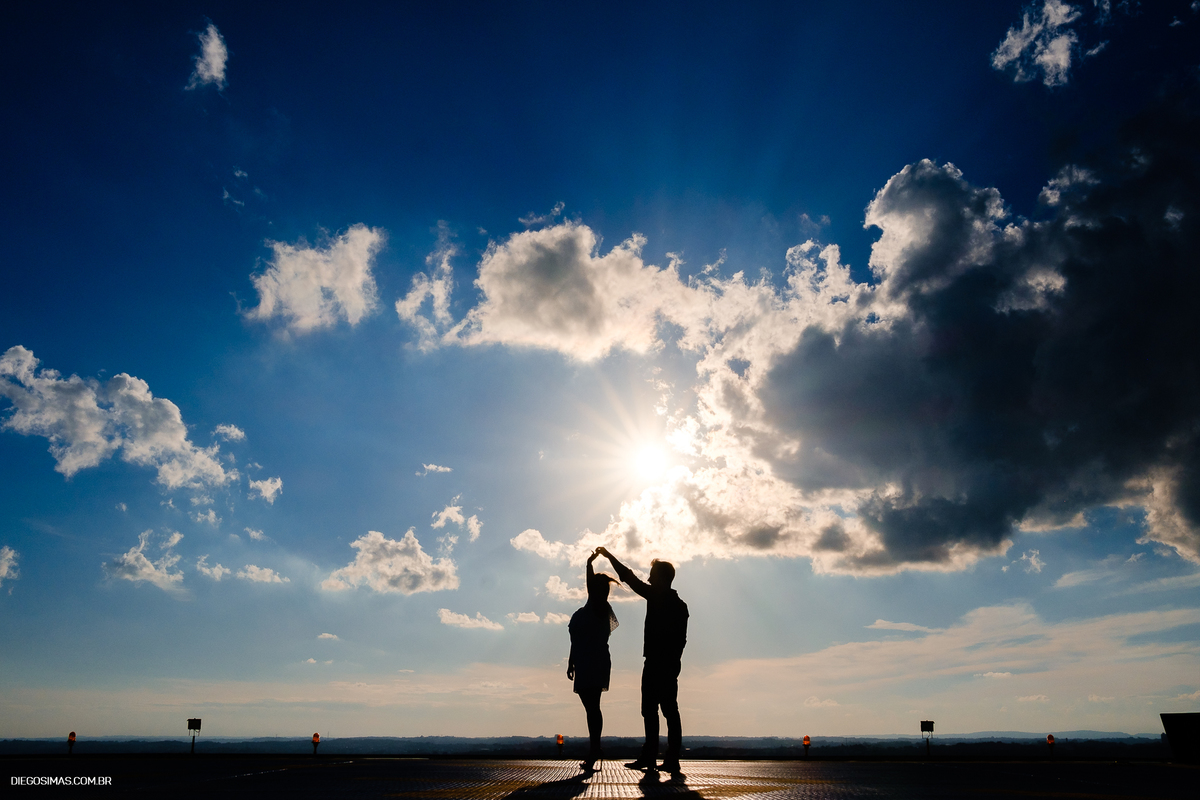 Ensaio de Pré Casamento no Heliponto em Curitiba