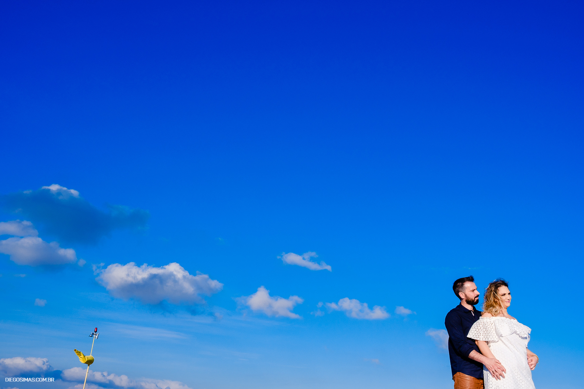 Ensaio de Pré Casamento no Heliponto em Curitiba