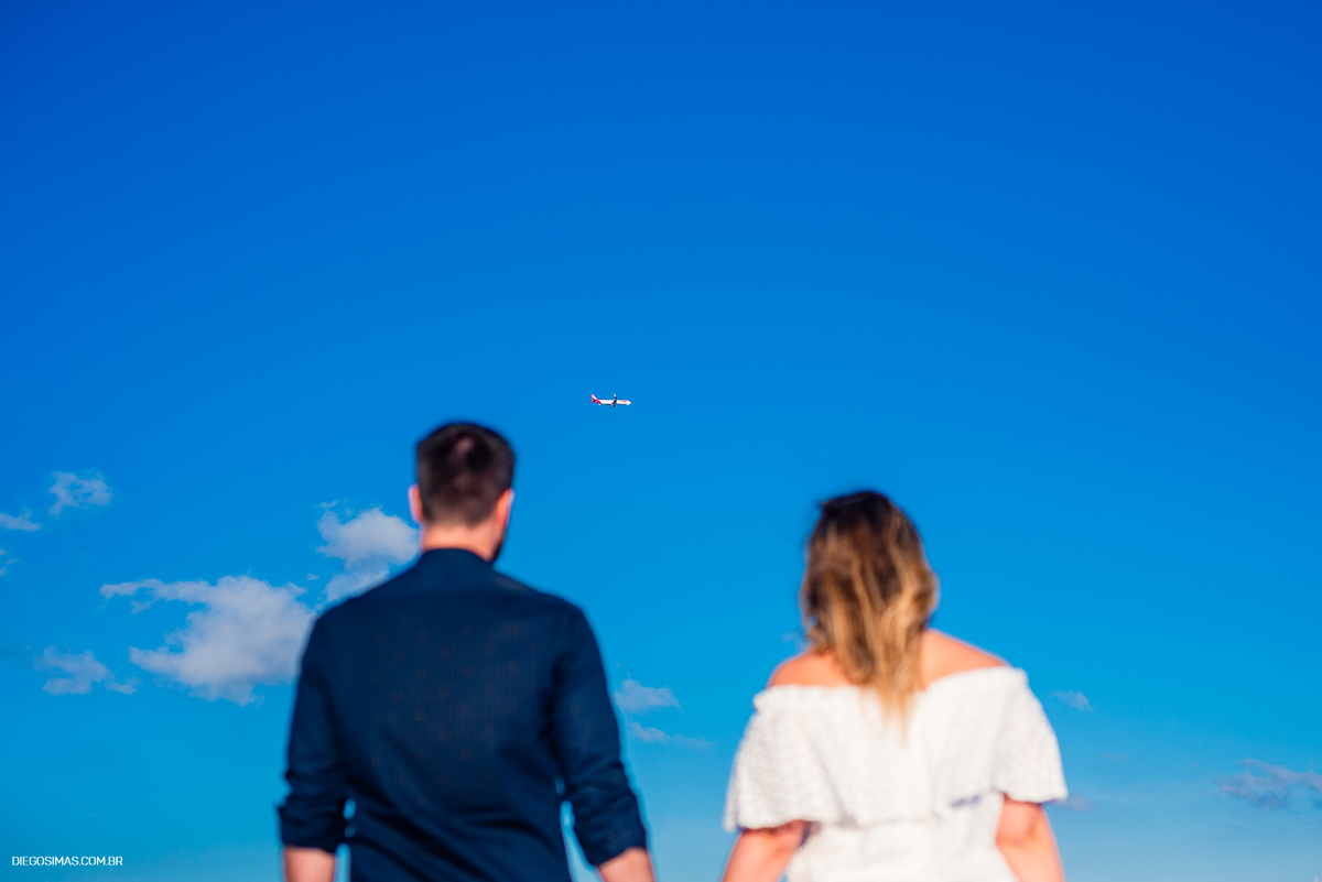 Ensaio de Pré Casamento no Heliponto em Curitiba