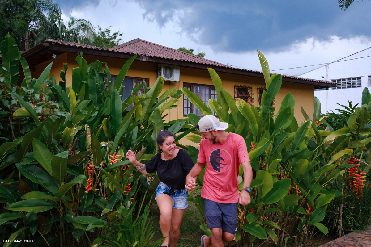 Ensaio Casal em Morretes, Recanto Nhá da Luz.
