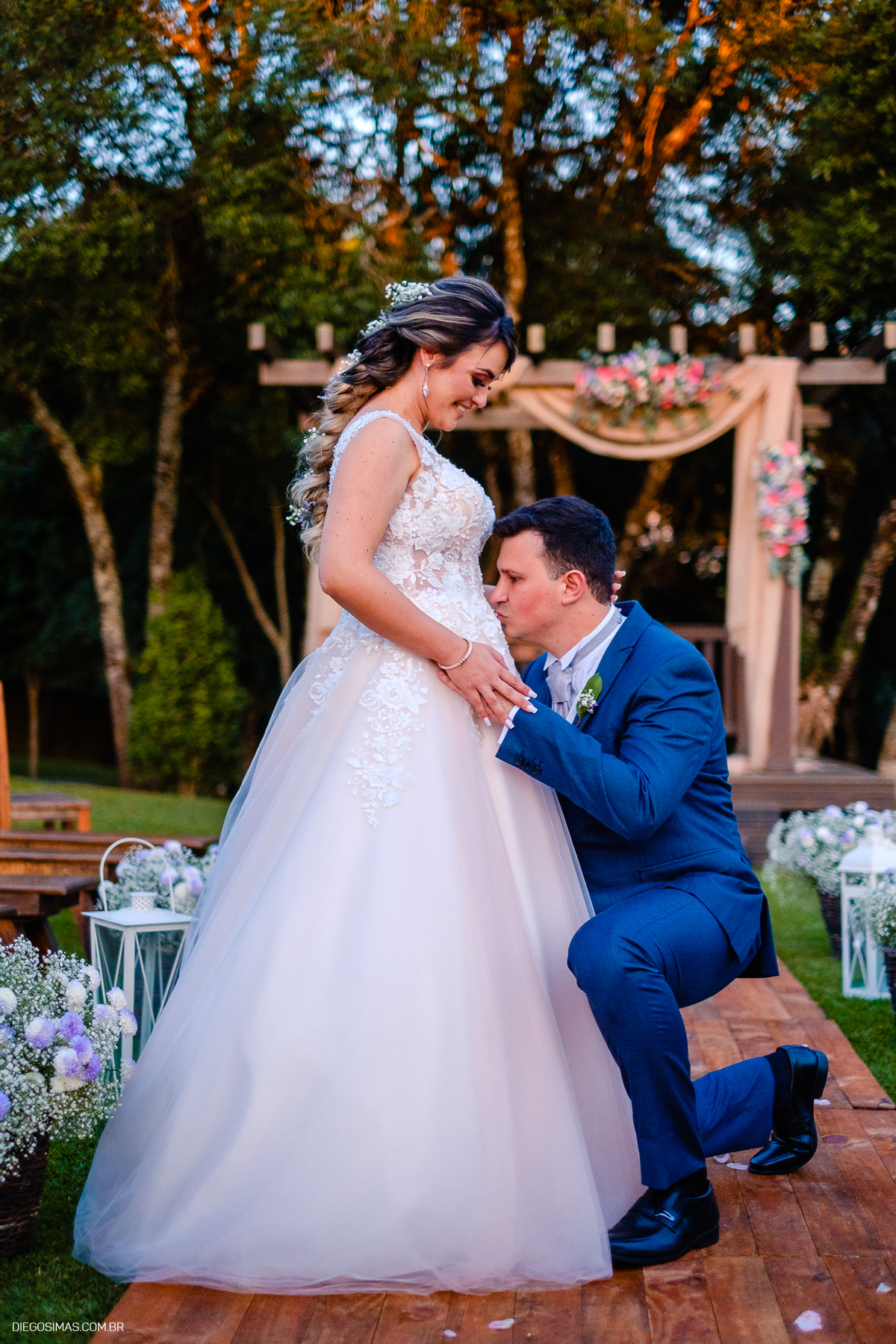 Casamento na Chácara Luz da Mata em Curitiba / PR