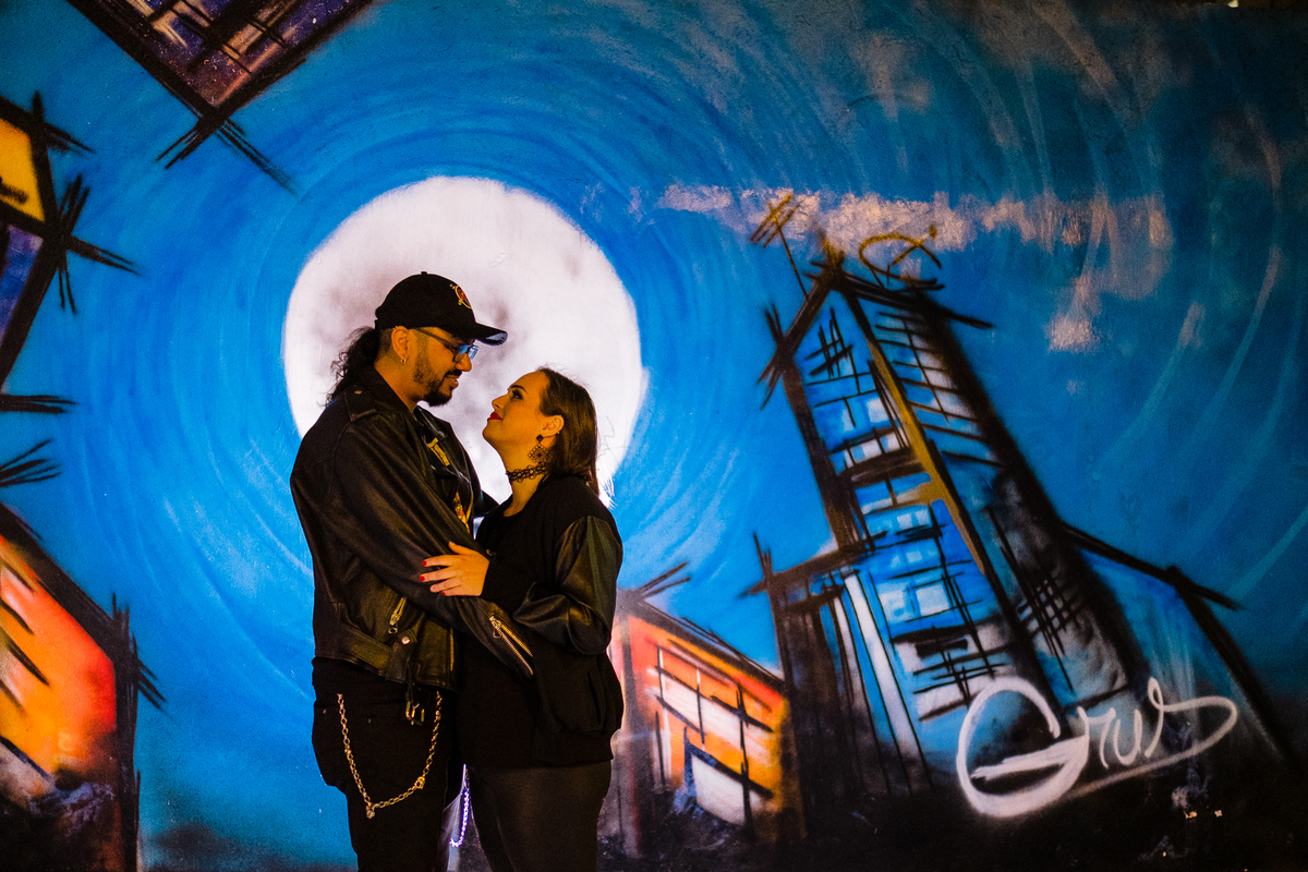 Ensaio de Pré Wedding Urbano, no Centro de Curitiba