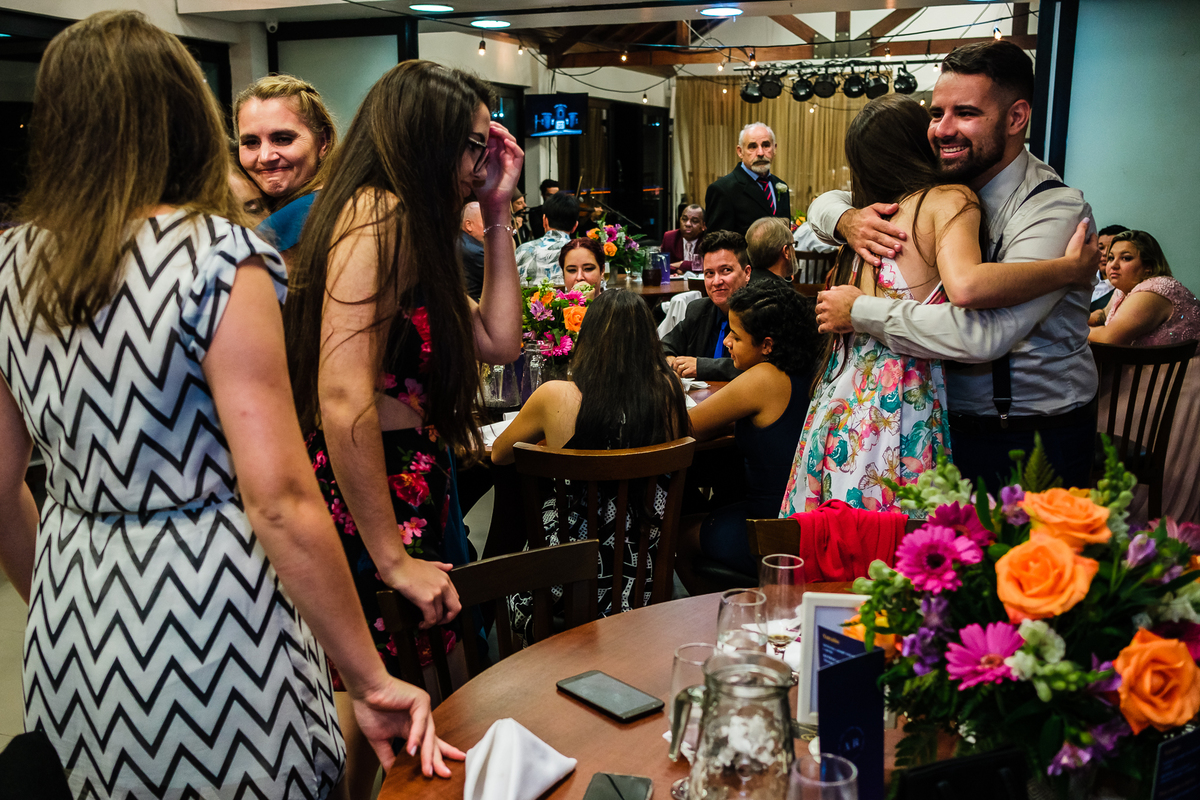 Casamento na ASSOCIAÇÃO DO PESSOAL DA CAIXA ECONÔMICA FEDERAL / CURITIBA