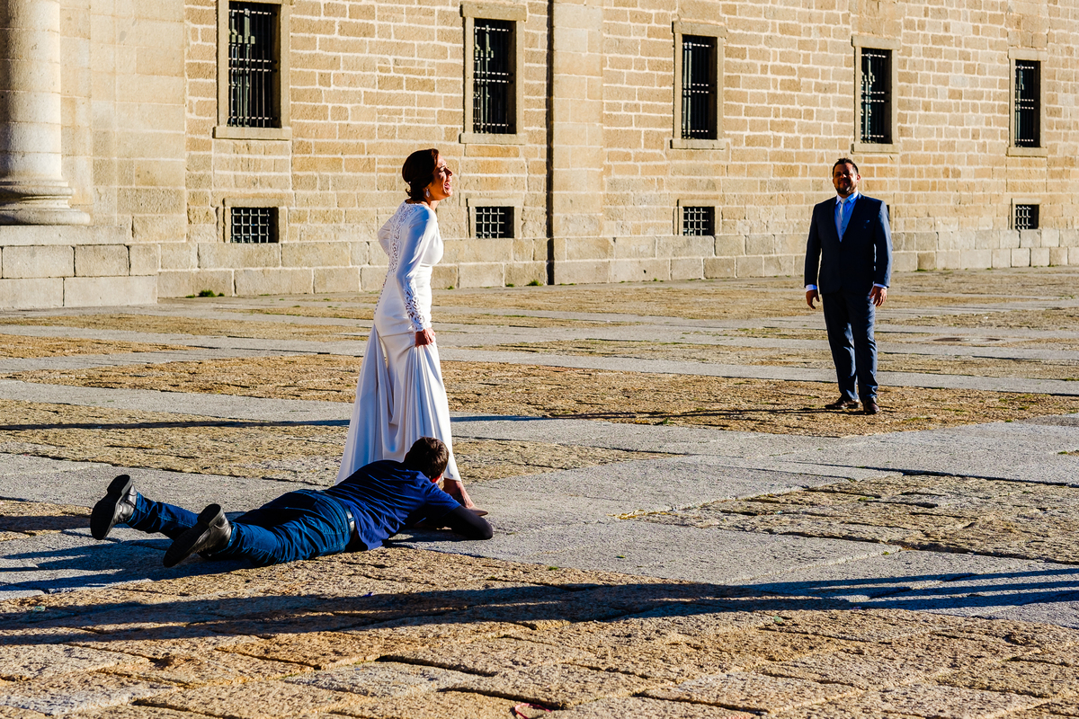 Destination Wedding em Madrid, Mosteiro e Sítio do Escorial