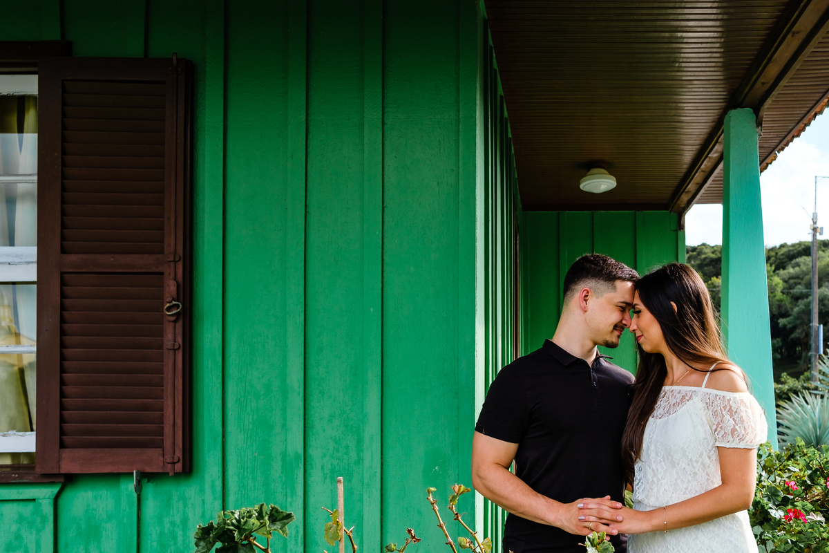 Ensaio de Pré Wedding que acobteceu na Chácara Ienkot em São José dos Pinhais