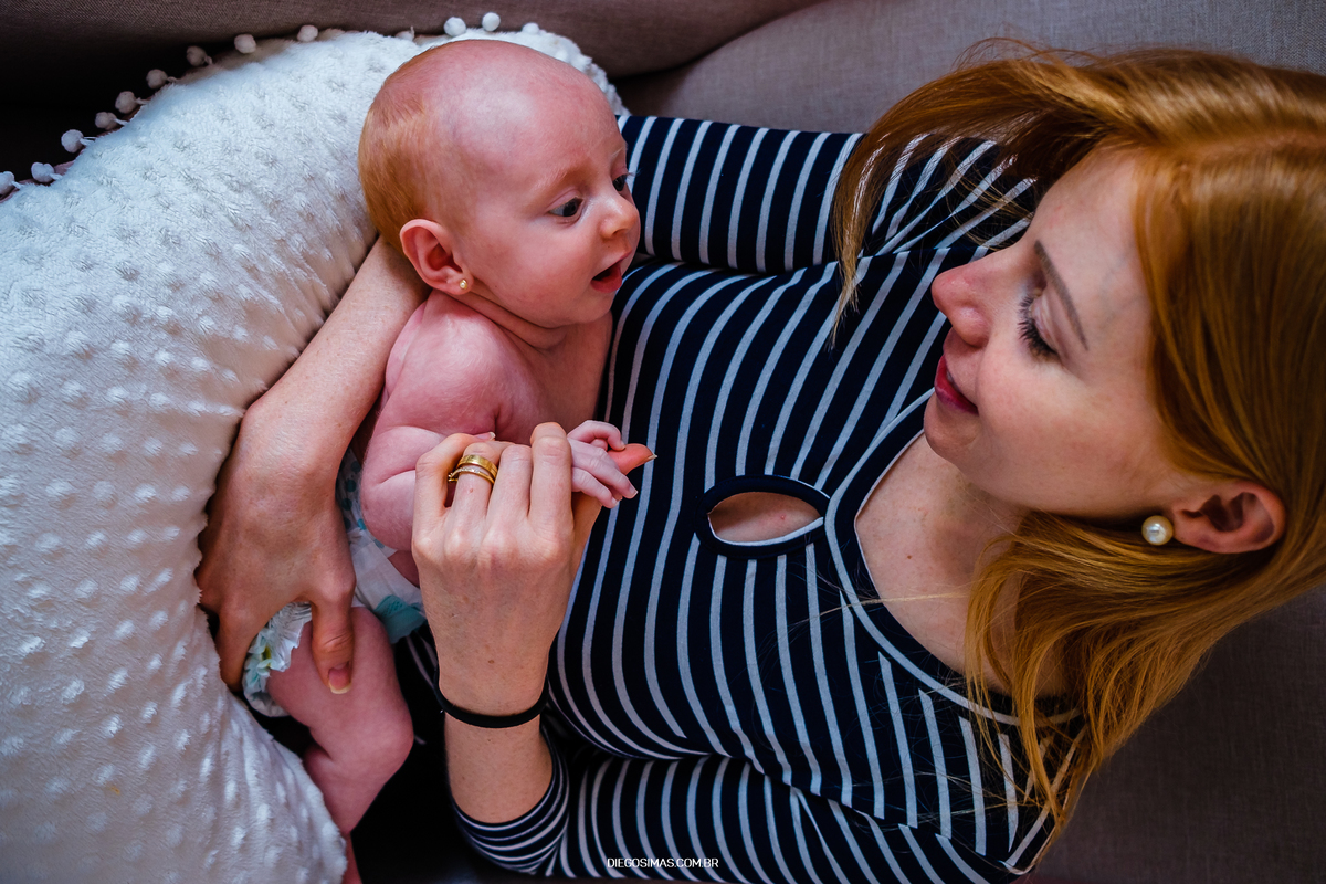 Ensaio de Lifestyle Família em Casa