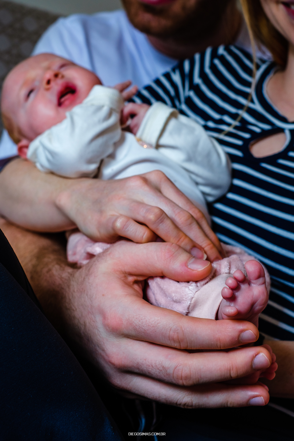 Ensaio de Lifestyle Família em Casa