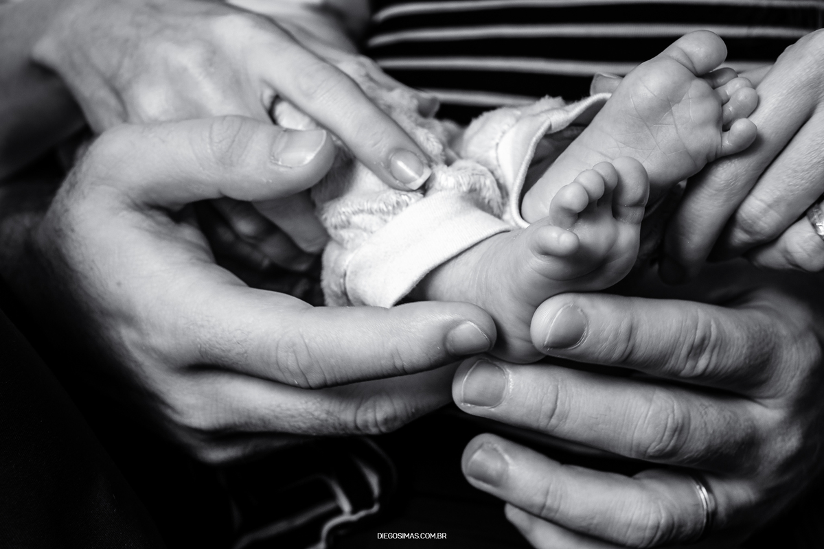 Ensaio de Lifestyle Família em Casa