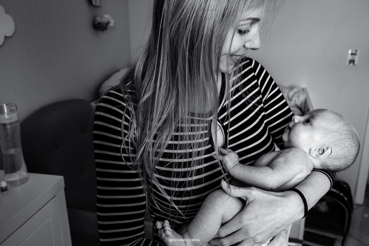 Ensaio de Lifestyle Família em Casa