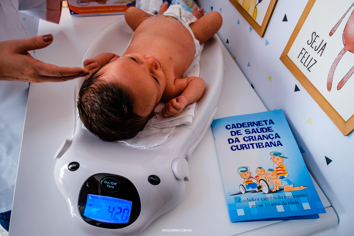 Ensaio de LifeStyle de Bebe em Curitiba