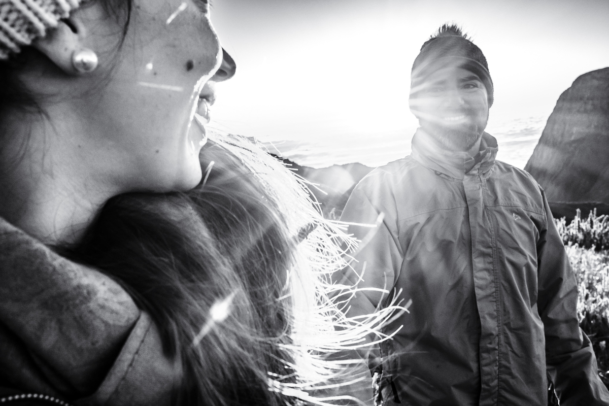 Ensaio de Pré Wedding na Montanha, no Pico do Itapiroca