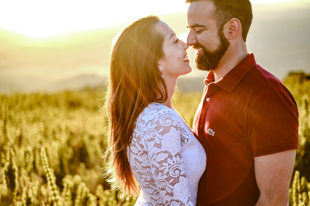 Ensaio de Pré Wedding na Montanha, no Pico do Itapiroca