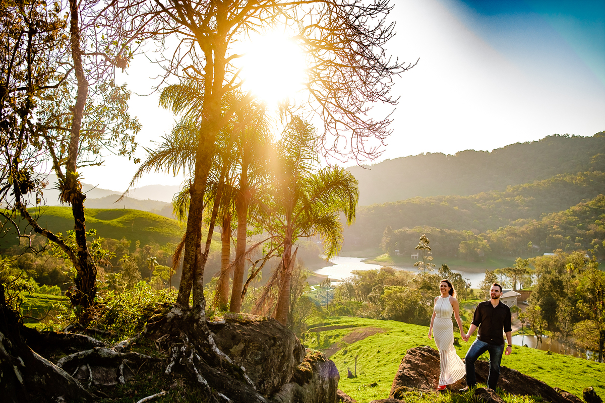 Ensaio de Pré Wedding no Campo - Rio dos Cedros SC