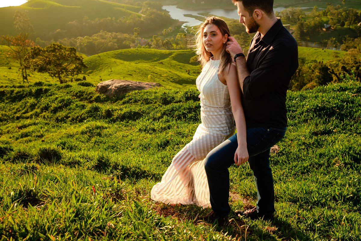 Ensaio de Pré Wedding no Campo - Rio dos Cedros SC