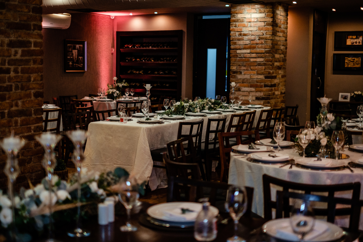 Casamento no Restaurante Dom Parma em Curitiba