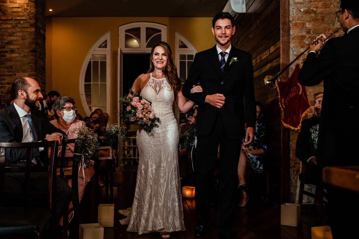 Casamento no Restaurante Dom Parma em Curitiba