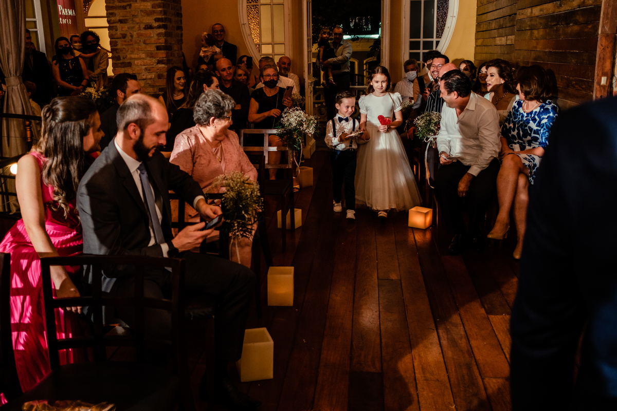 Casamento no Restaurante Dom Parma em Curitiba