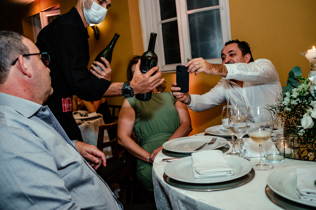 Casamento no Restaurante Dom Parma em Curitiba