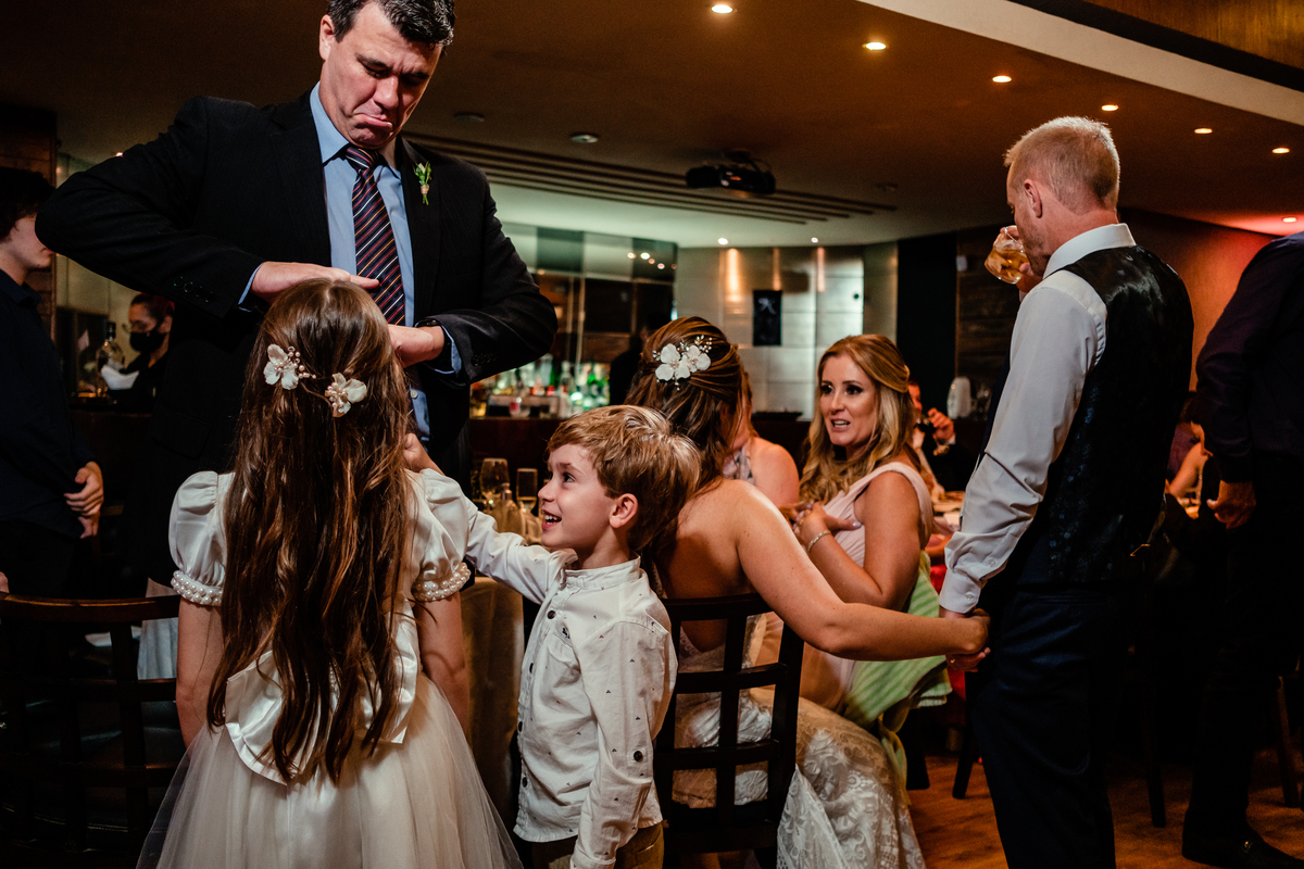 Casamento no Restaurante Dom Parma em Curitiba