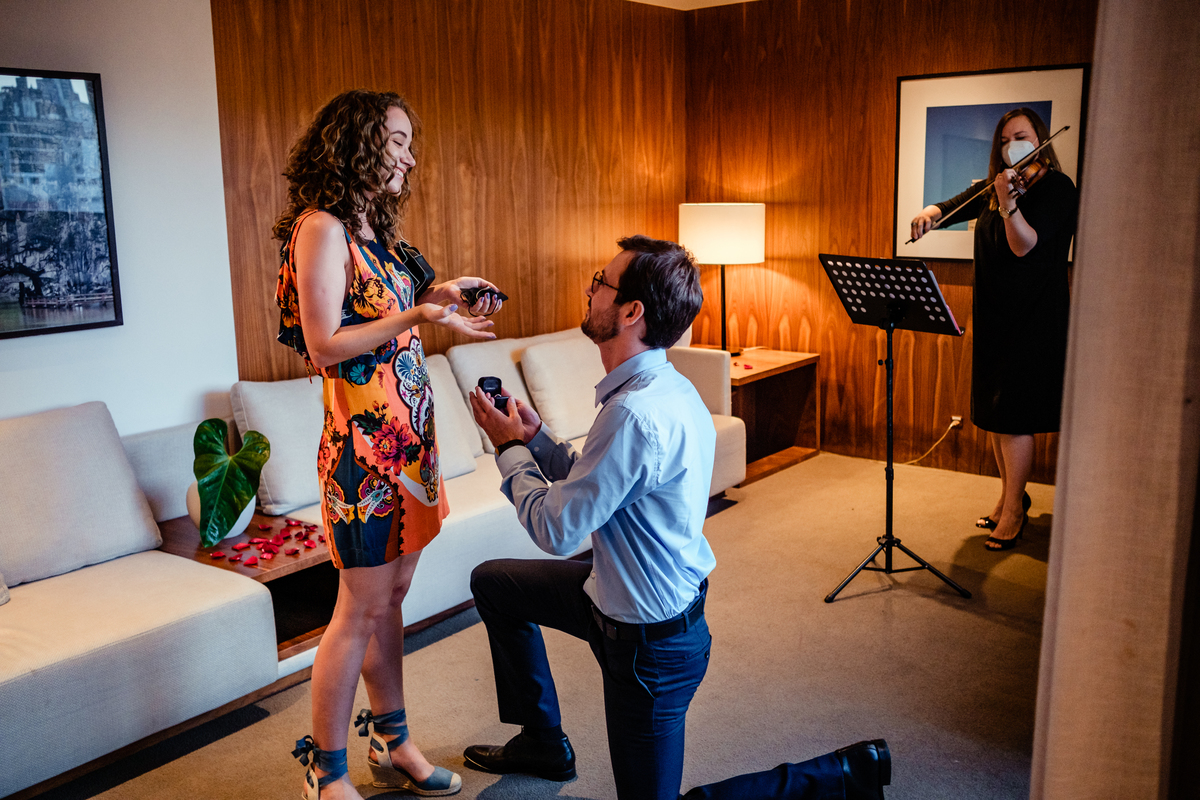 Pedido de Noivado Hotel Nomaa