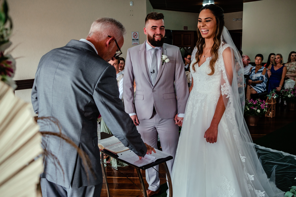 Casamento Sociedade Ginástica em São Bento do Sul / SC.