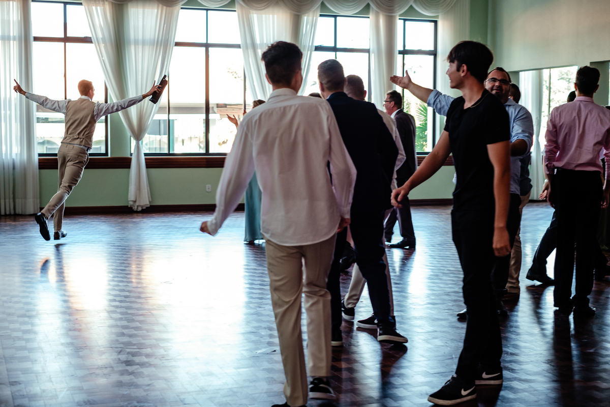 Casamento Sociedade Ginástica em São Bento do Sul / SC.