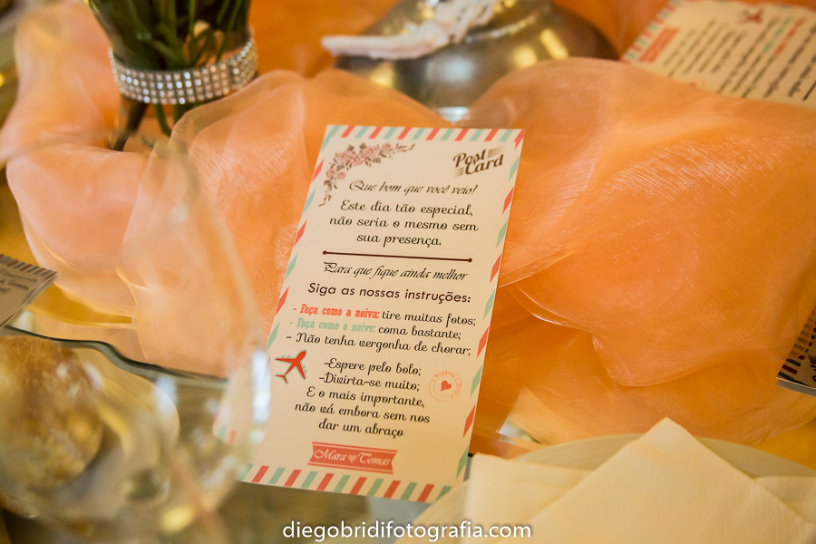 Ideia decoração Casamento Viagens