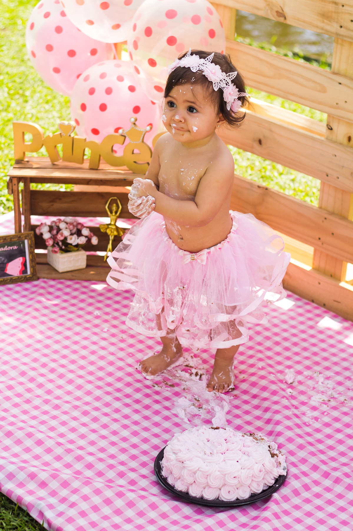 ensaio infantil, smash the cake, smash the cake menina, joinville, fotografia infantil