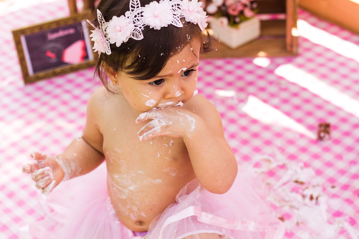 ensaio infantil, smash the cake, smash the cake menina, joinville, fotografia infantil