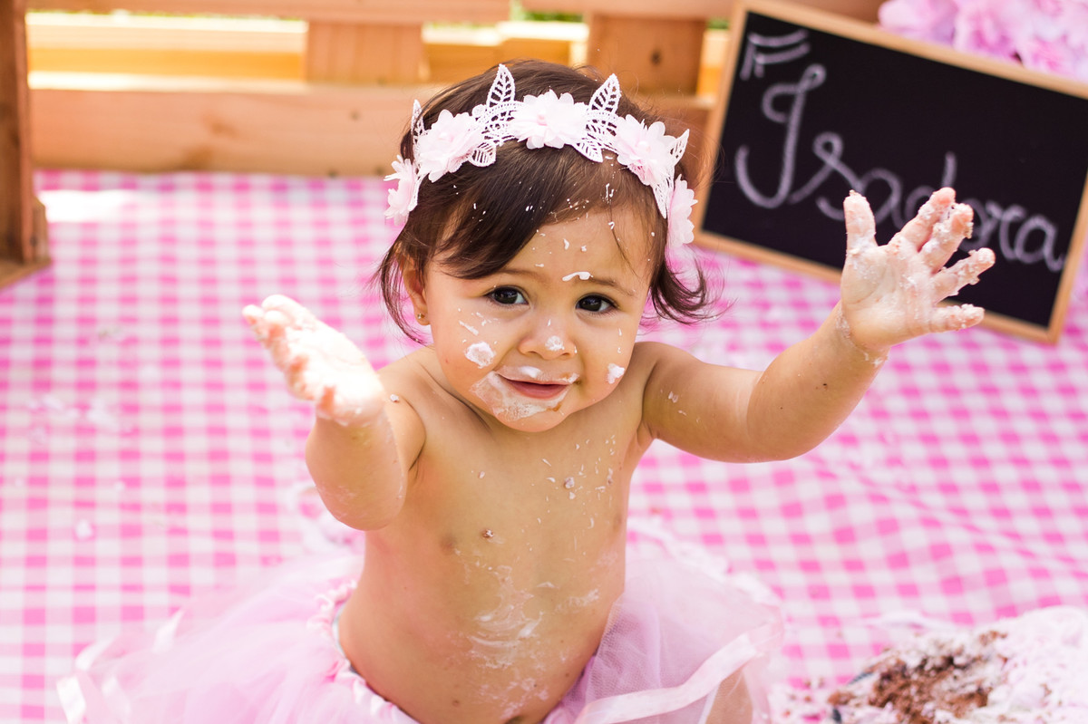 ensaio infantil, smash the cake, smash the cake menina, joinville, fotografia infantil