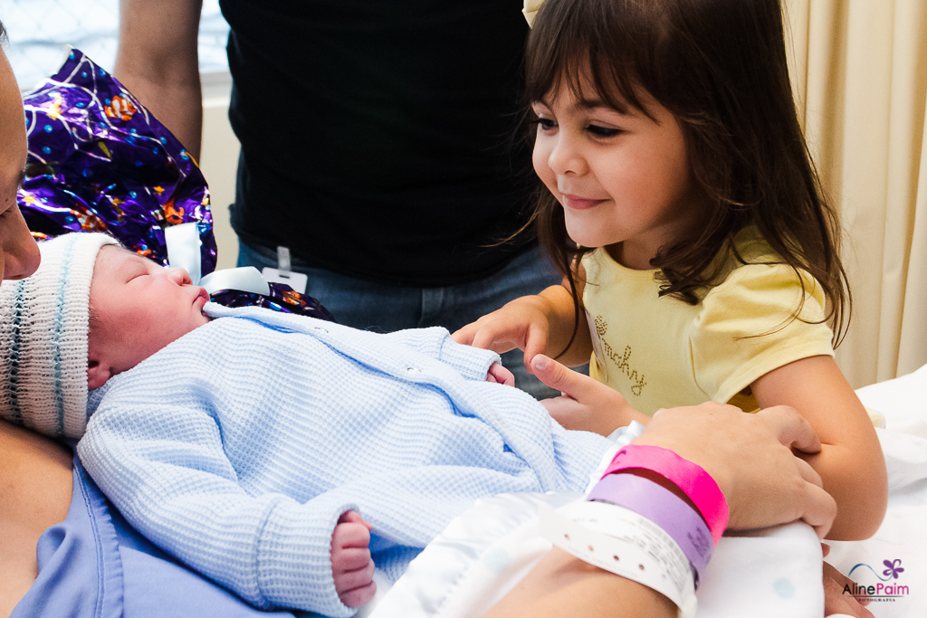 Agora Isadora é irmã mais velha! Foto linda da aline paim fotografia 