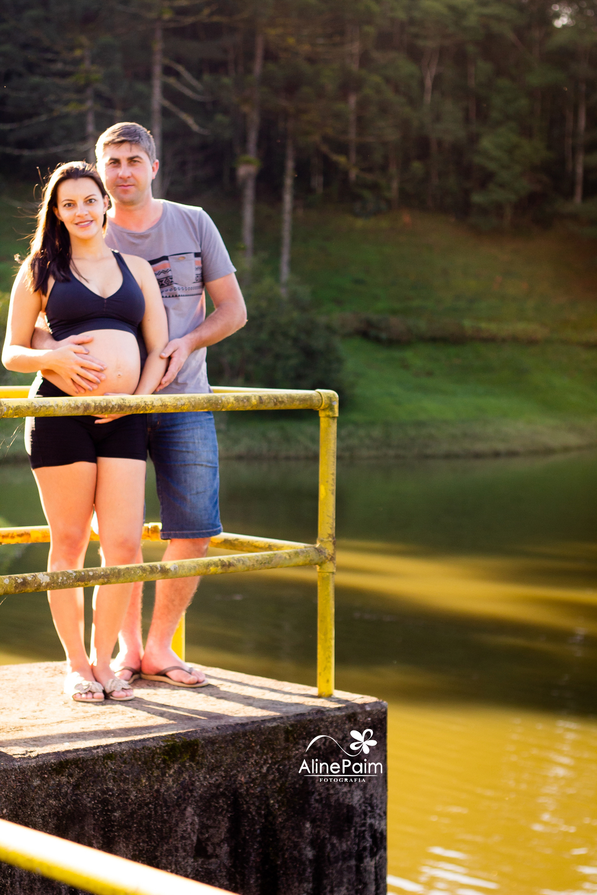 fotografa de gestantes em sao bento do sul aline paim, fotografia de familia, ensaio fotografico externo, gravida,