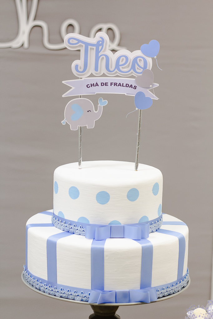 bolo de cha de bebe, bolo fake para cha de bebe, bolo para cha de bebe menino, 