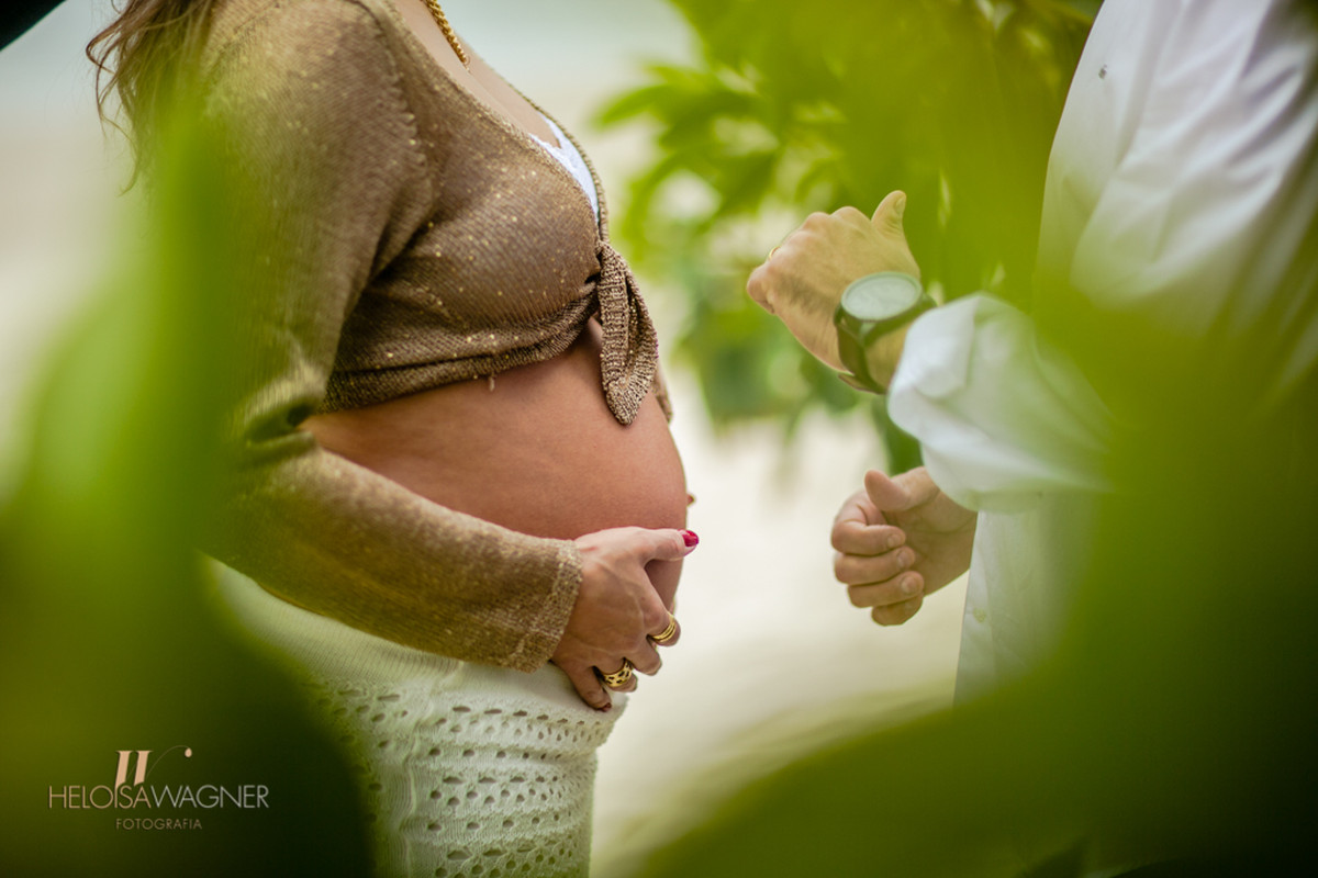 Mauren e Alexandre à espera de Luize | Florianópolis | 03.07.2016