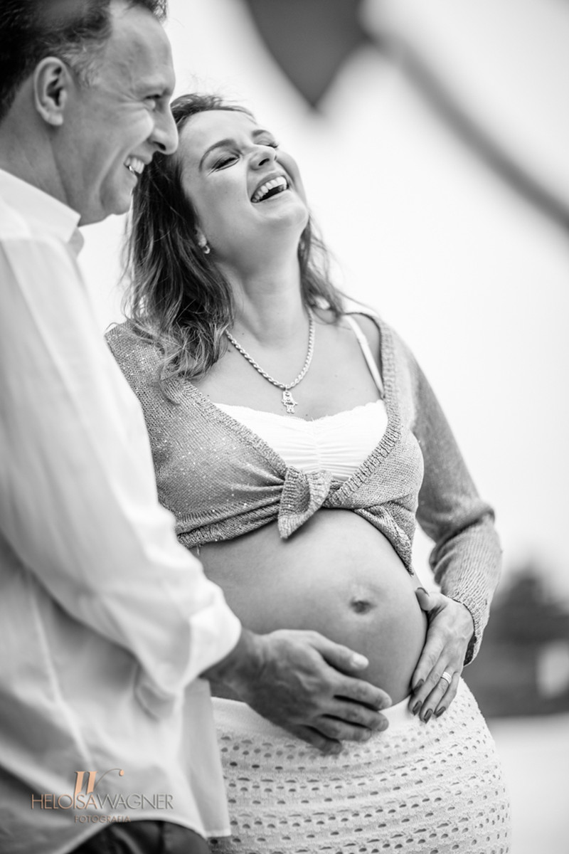 Mauren e Alexandre à espera de Luize | Florianópolis | 03.07.2016