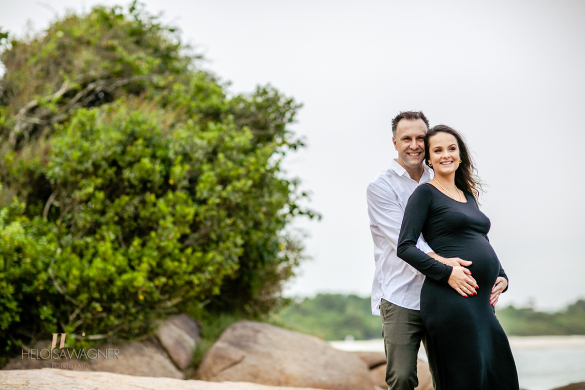 Mauren e Alexandre à espera de Luize | Florianópolis | 03.07.2016
