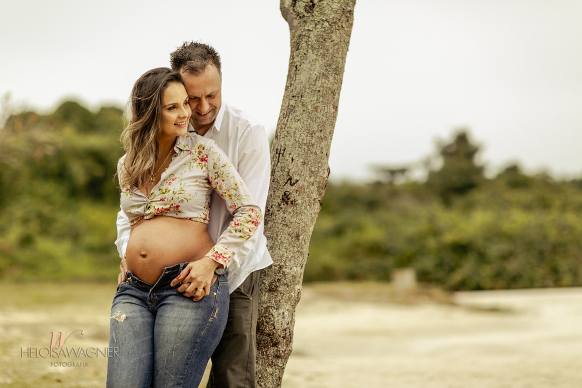 Mauren e Alexandre à espera de Luize | Florianópolis | 03.07.2016