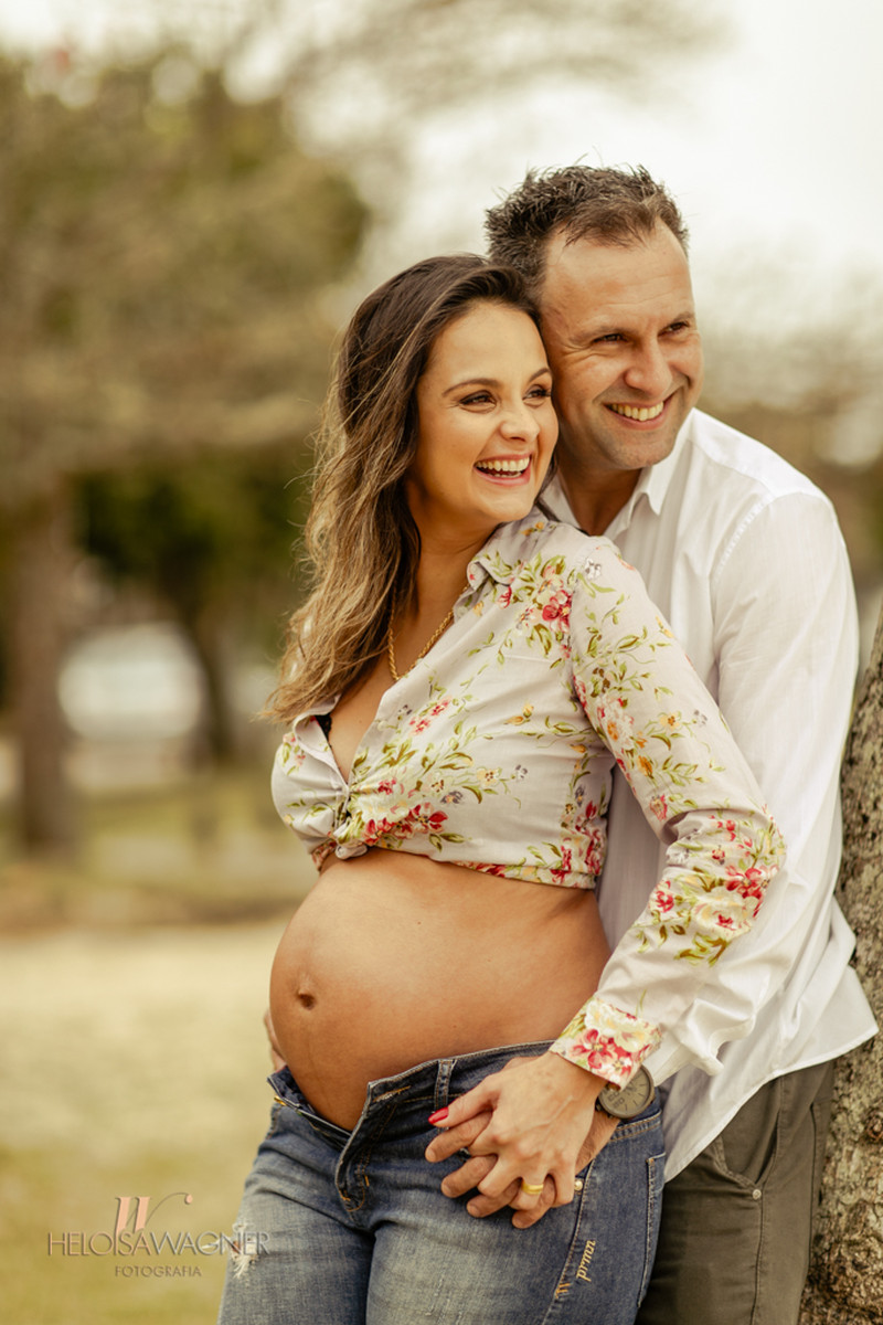 Mauren e Alexandre à espera de Luize | Florianópolis | 03.07.2016