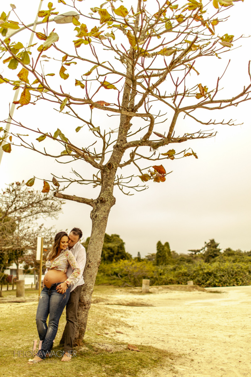 Mauren e Alexandre à espera de Luize | Florianópolis | 03.07.2016