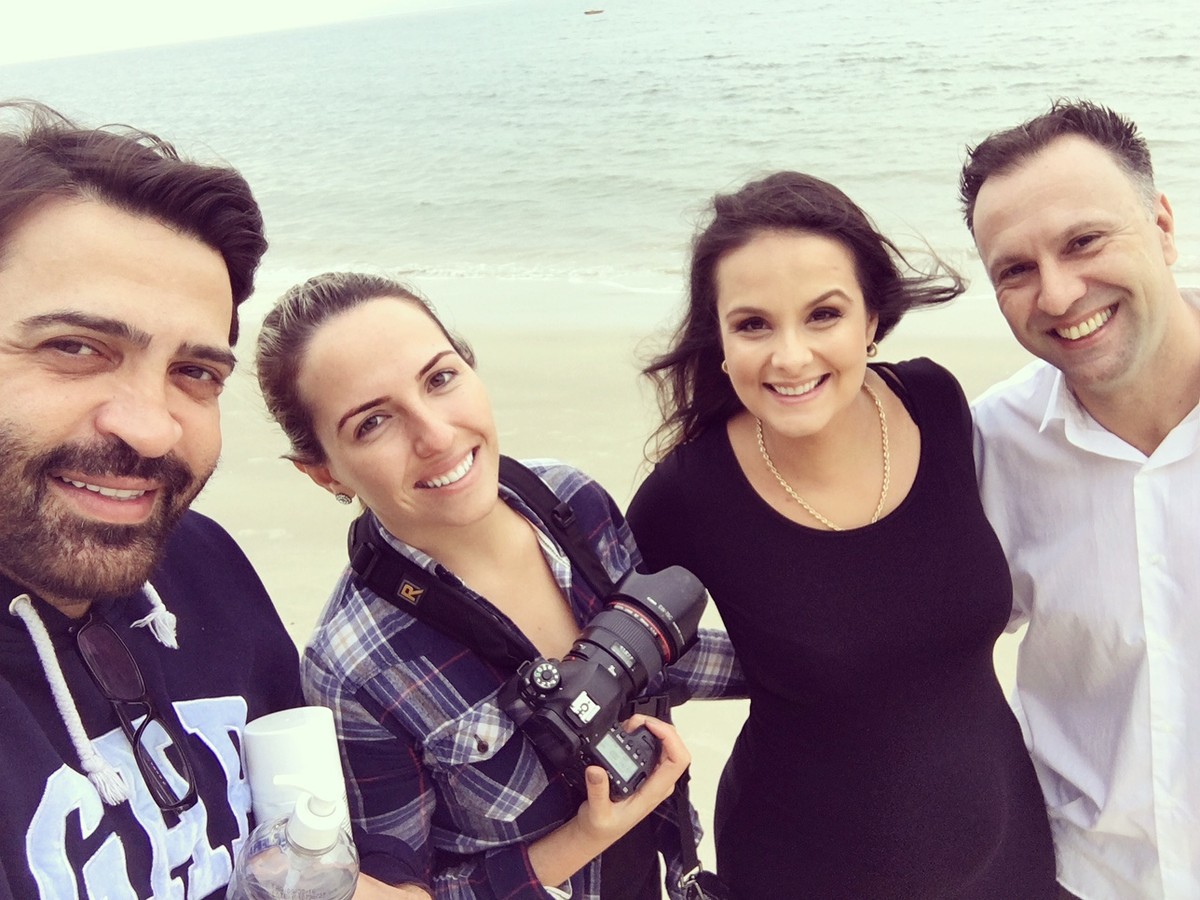 Mauren e Alexandre à espera de Luize | Florianópolis | 03.07.2016