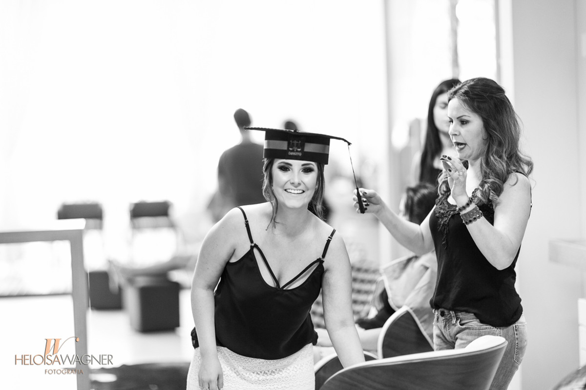 Making of | Larissa e Vanessa | Formatura Direito | Chapecó-SC | 27.02.2016