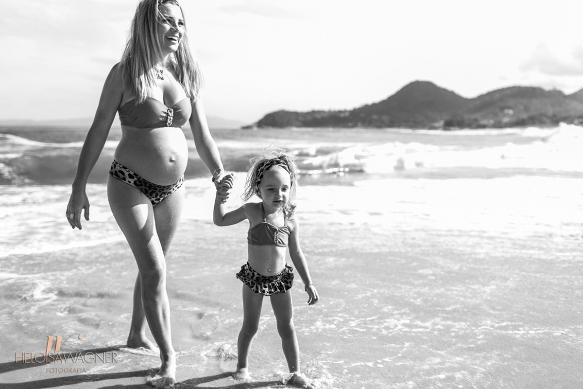 Camila, Fernando e Antônia esperando Theo | Balneário Camboriú | 06.01.2016