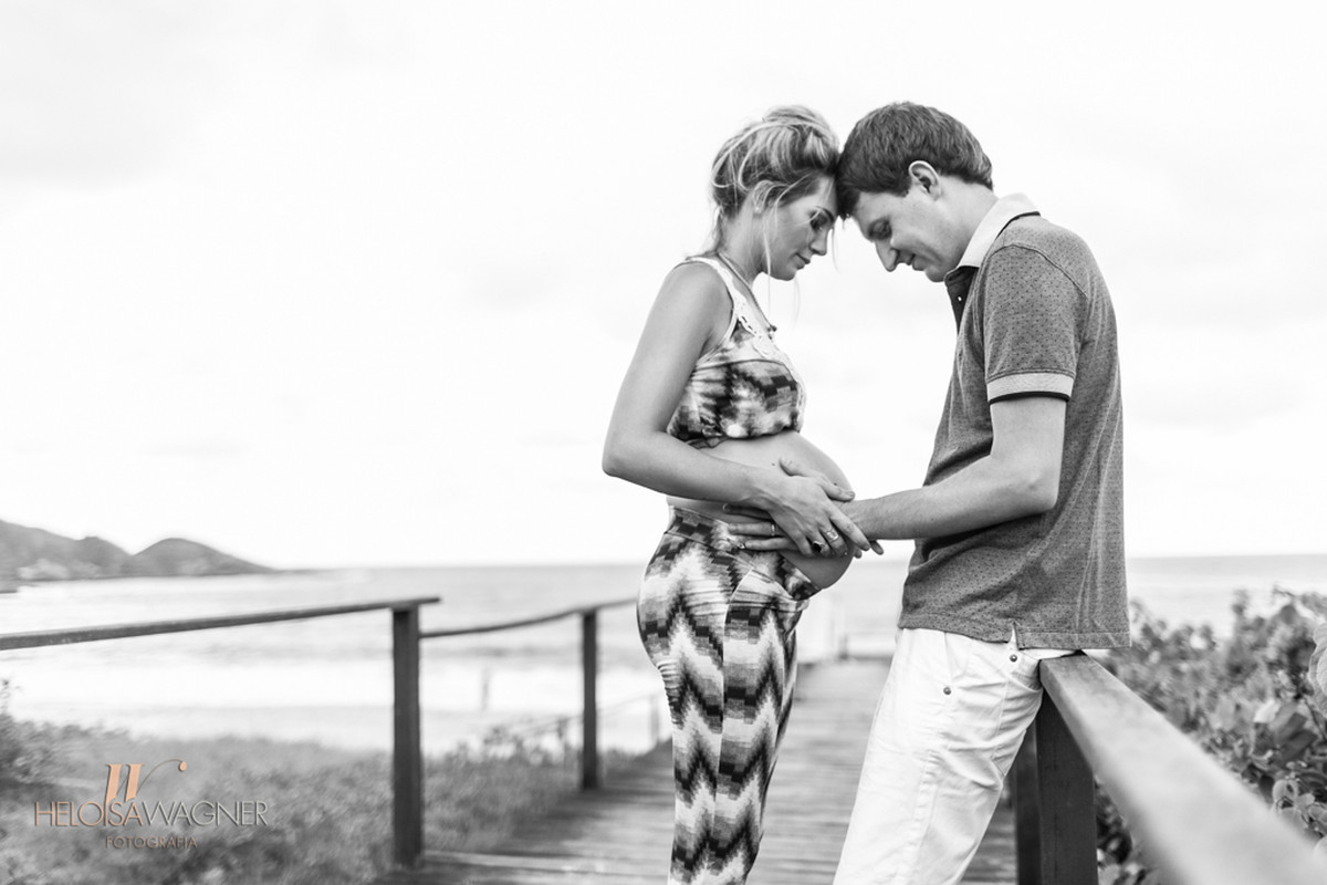 Camila, Fernando e Antônia esperando Theo | Balneário Camboriú | 06.01.2016