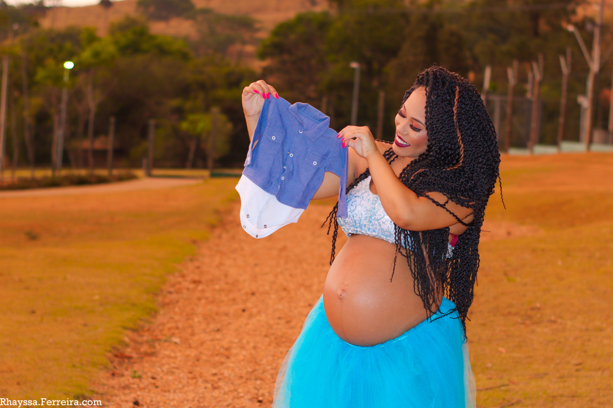 Saia de tule e cropped