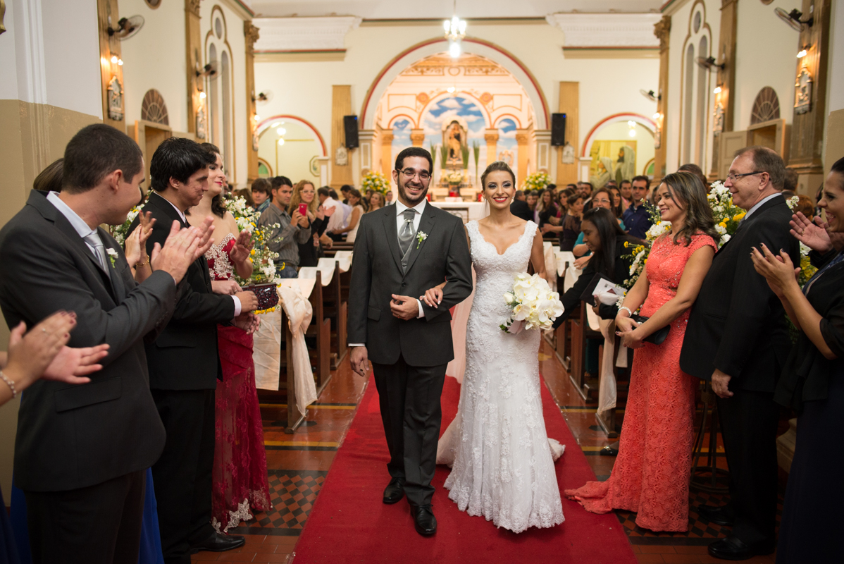 casamento, saída da igreja