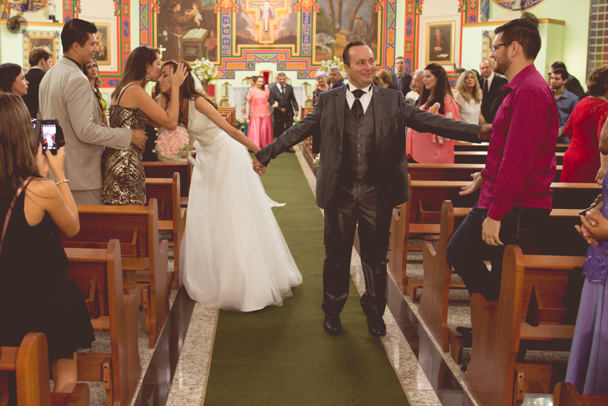 casamento, saída dos noivos